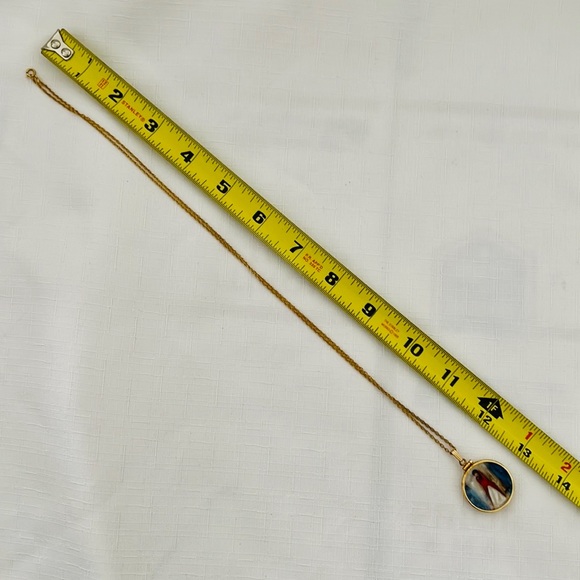 Necklace~De Grazia~Artist / Numbered & Signed / MiniatureโNavajo Madonnaโ/ H.P. - Picture 5 of 11